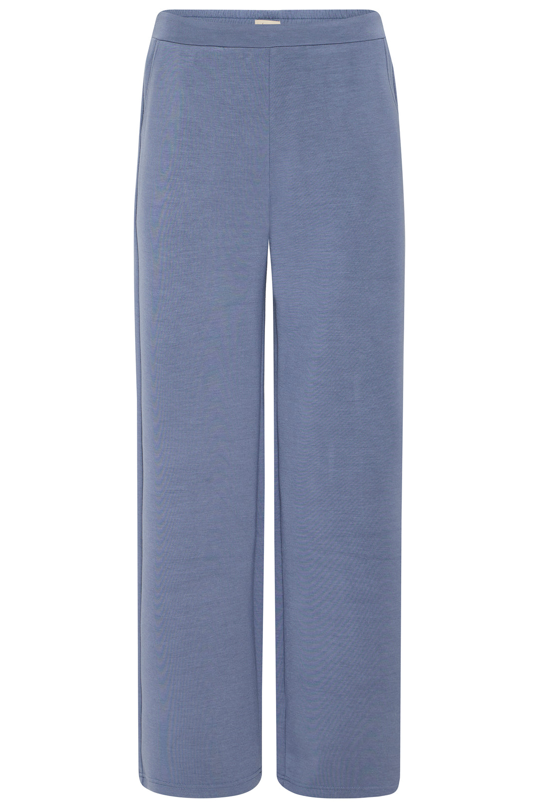 Blue pants on a white background