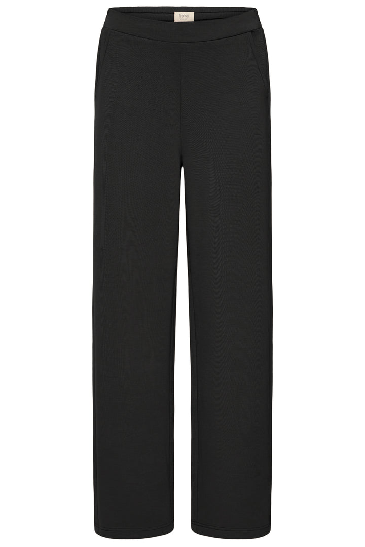 Black pants on a white background