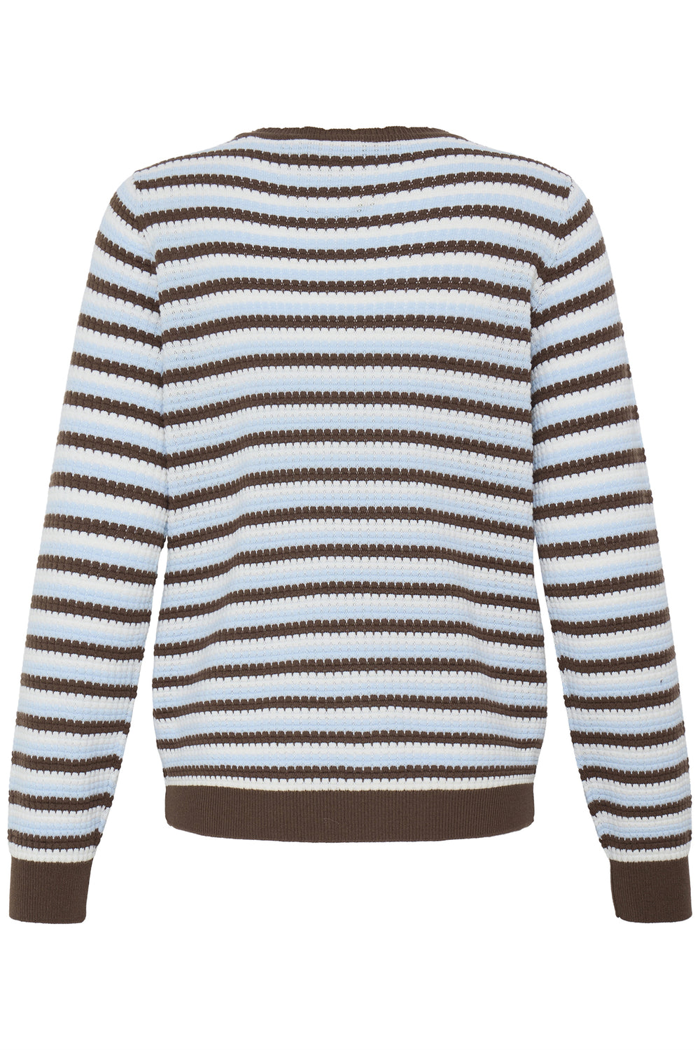 Fransa FRCAIA Rain Drum Stripe jumper at Shirley Allum