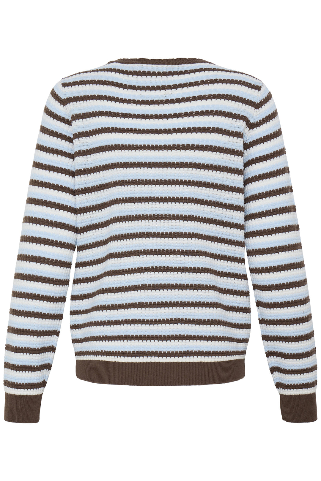 Fransa FRCAIA Rain Drum Stripe jumper at Shirley Allum