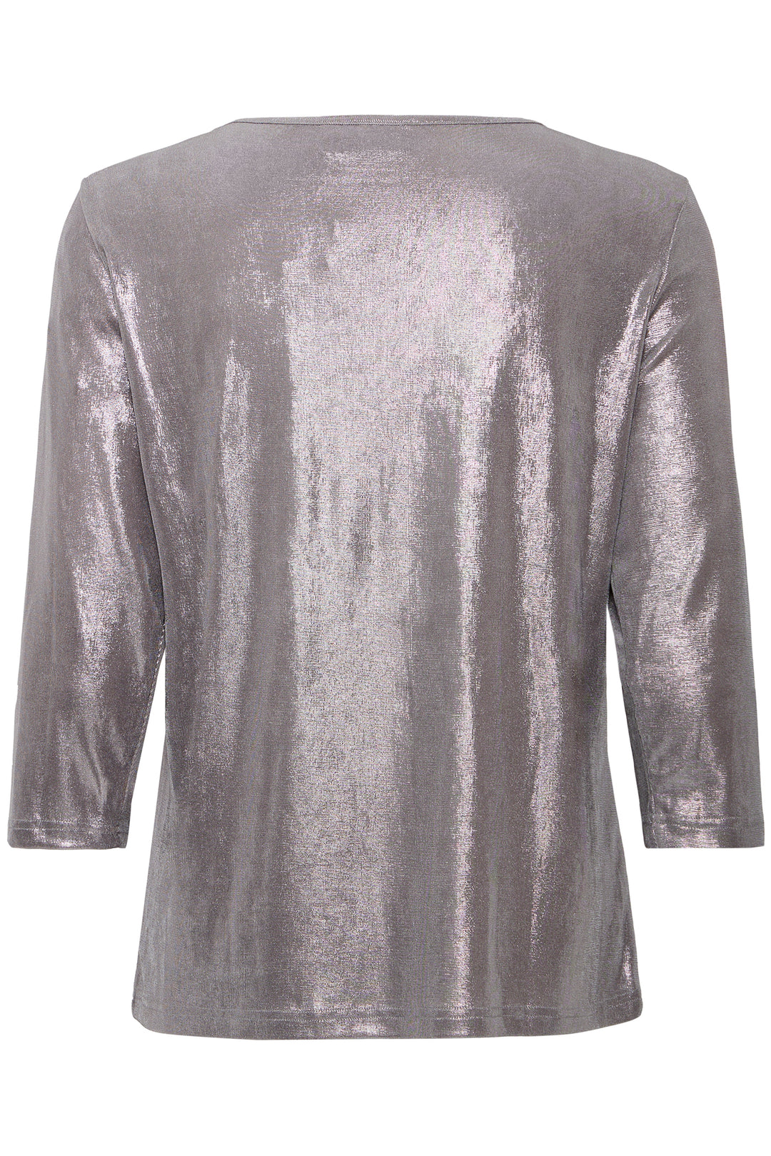 Fransa FRFranny Silver Metallic Top 20617371 900003546