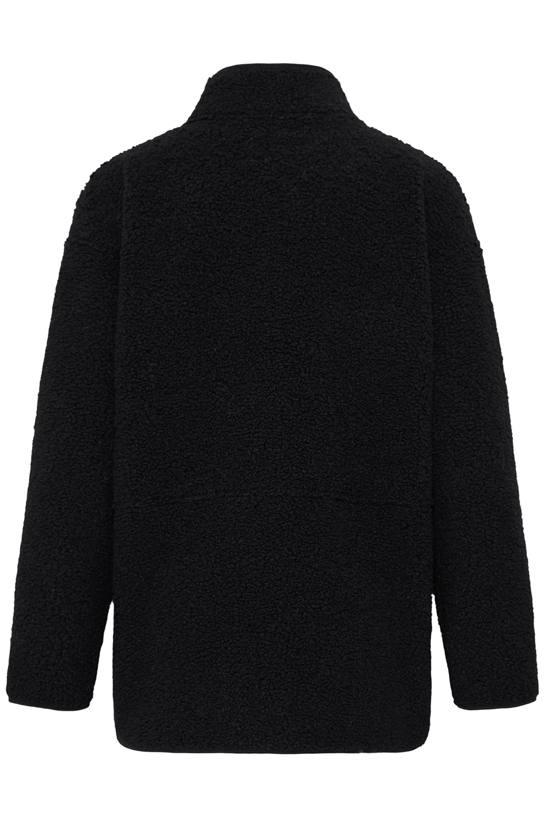 Fransa FRGWYNNE Meteorite black fleece jacket at Shirley Allum