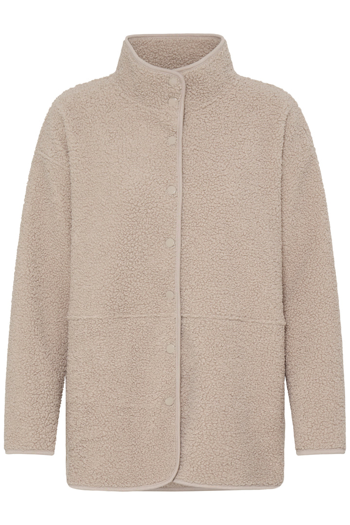 Fransa FRGWYNNE String stone fleece jacket at Shirley Allum