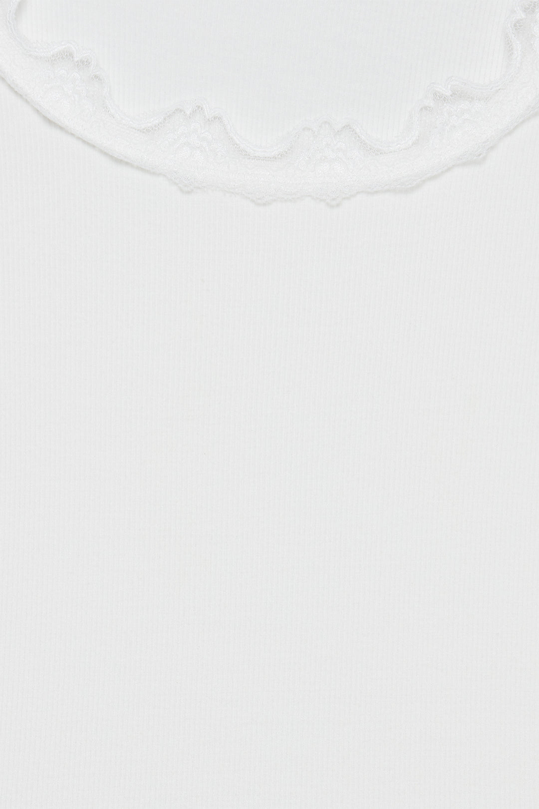 Fransa FRHIZAMOND Antique lace-trim top at Shirley Allum