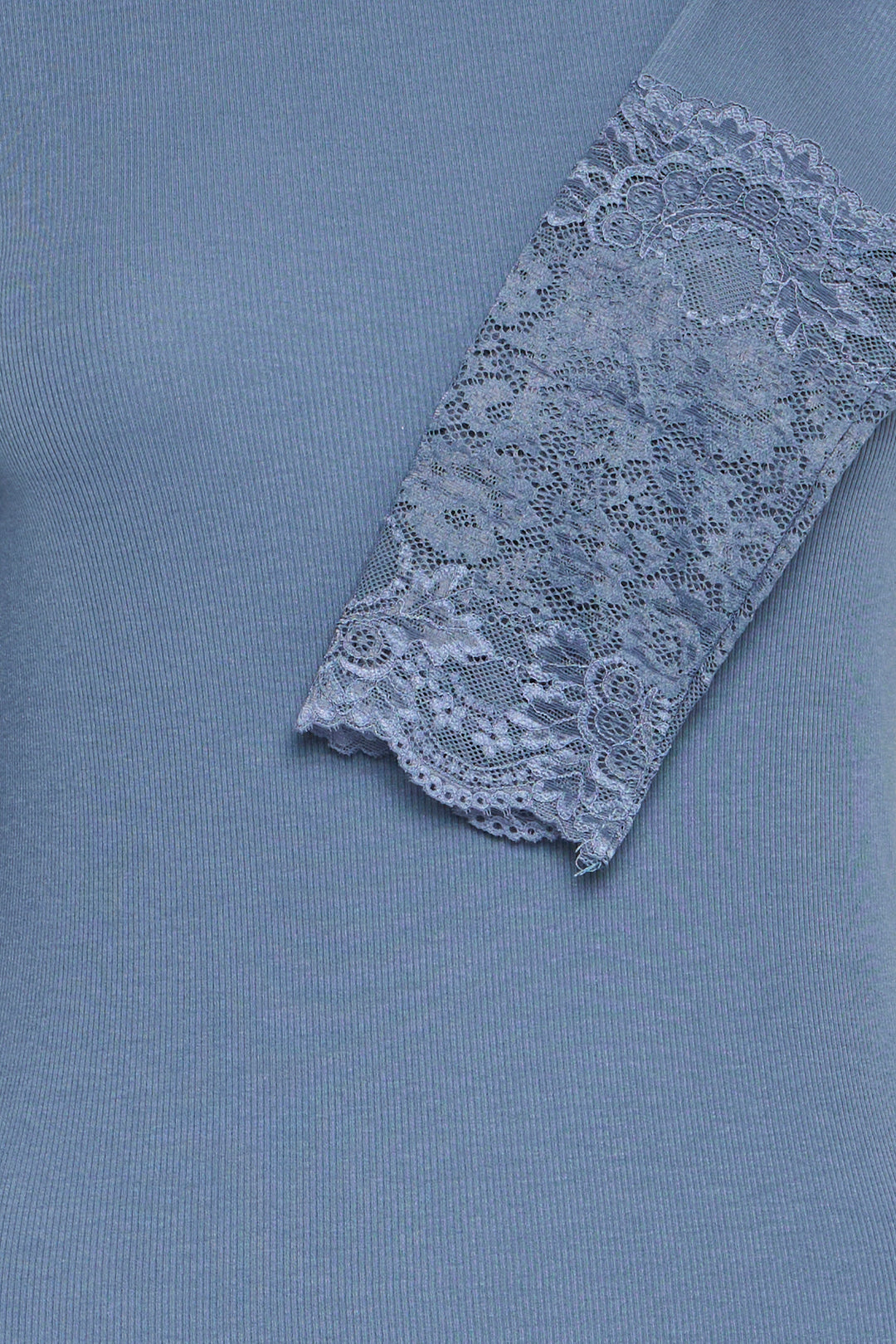 Fransa FRHizamond Bering Sea Blue Long Sleeve T-Shirt 20613313 184028