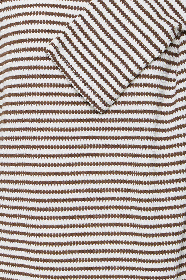 Fransa FRJADE Rain Drum dotted stripe top at Shirley Allum
