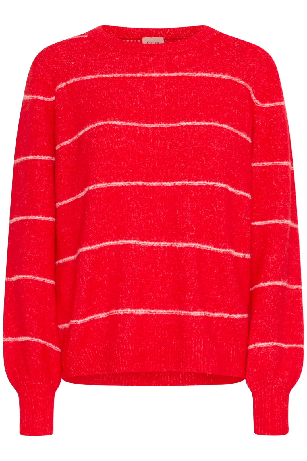 Fransa FRKendra Mars Red Mix Striped Jumper 20615961 205010