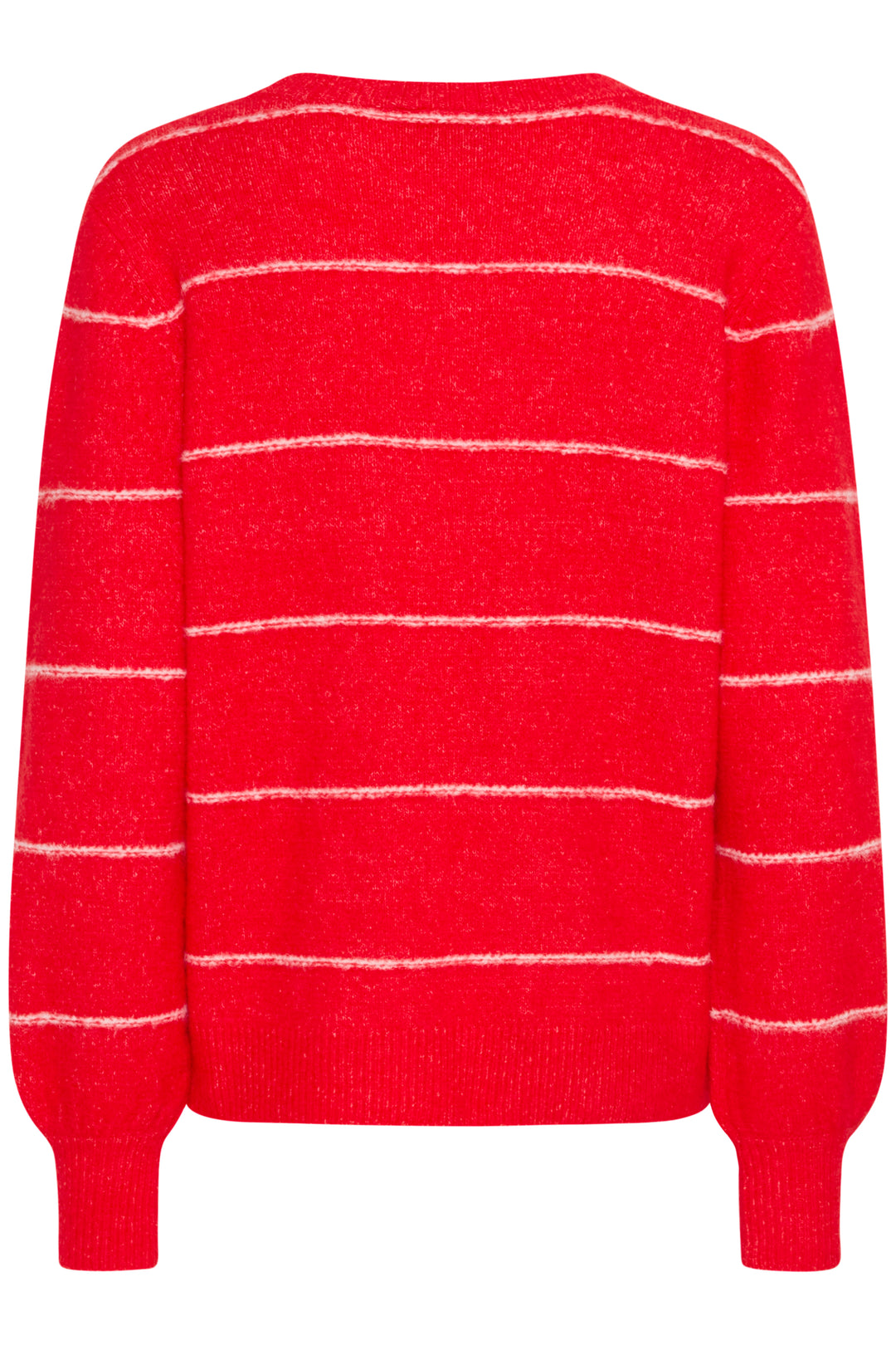 Fransa FRKendra Mars Red Mix Striped Jumper 20615961 205010