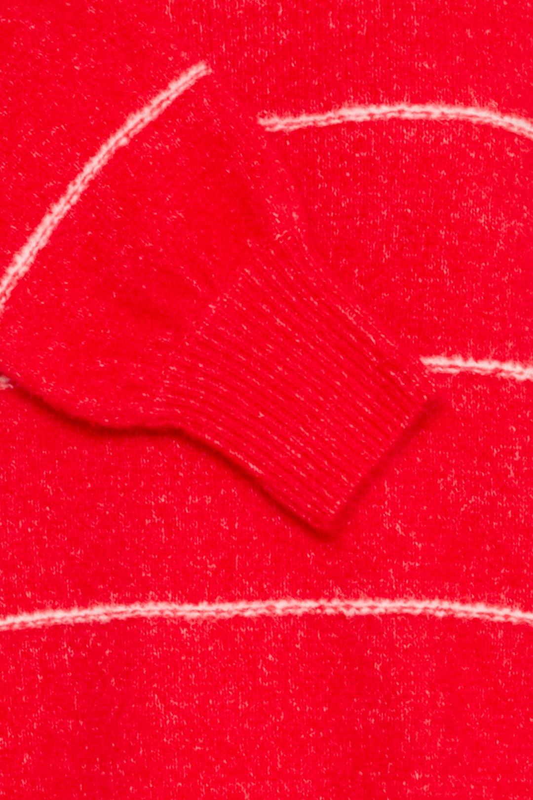 Fransa FRKendra Mars Red Mix Striped Jumper 20615961 205010