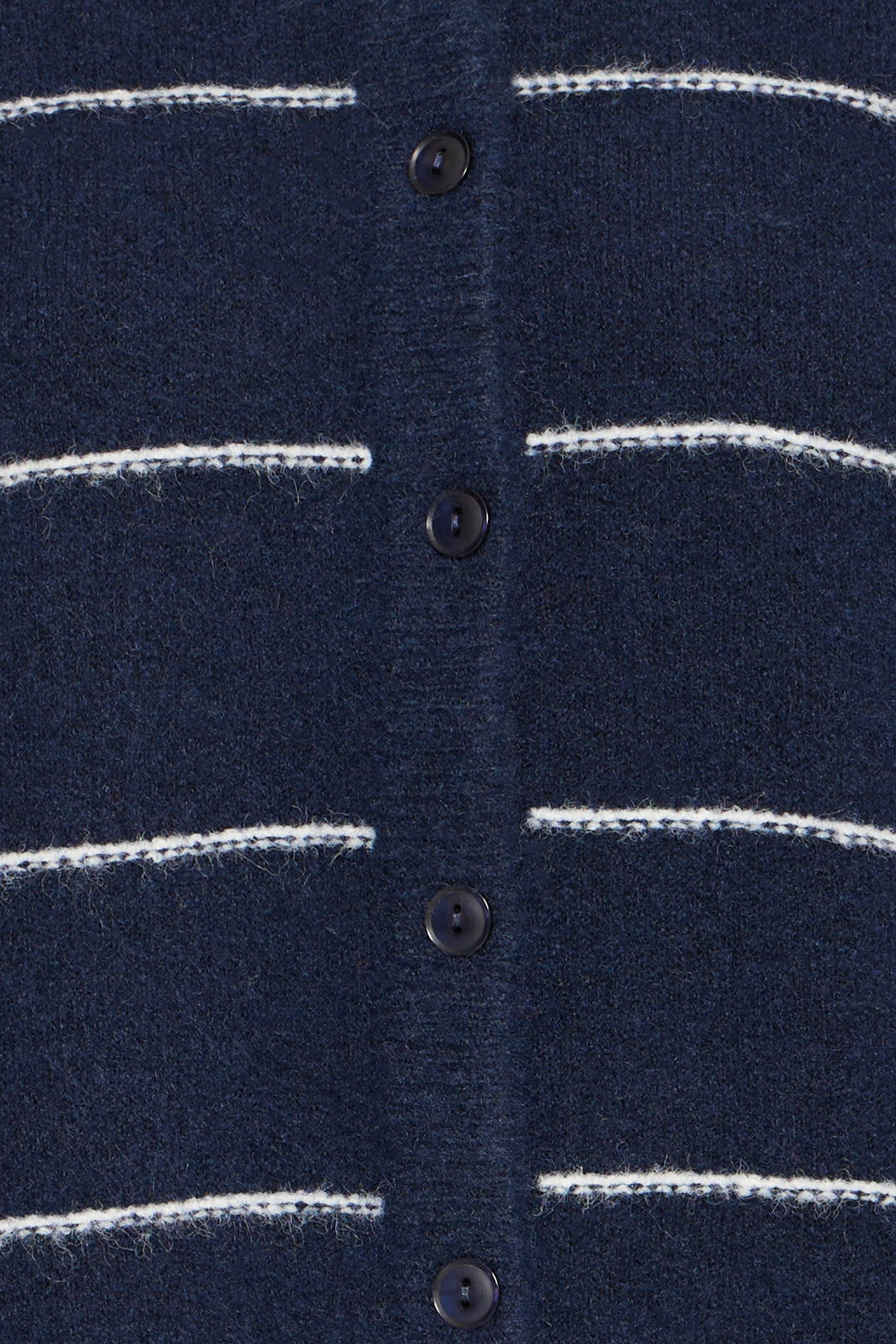 Fransa FRKendra Night Sky Navy Mix Striped Cardigan 20615962 203861
