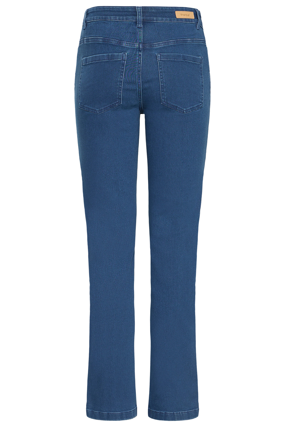 Fransa FRLuxe Mid Blue Straight Leg Jeans 20613554 200988 - Shirley Allum Boutique