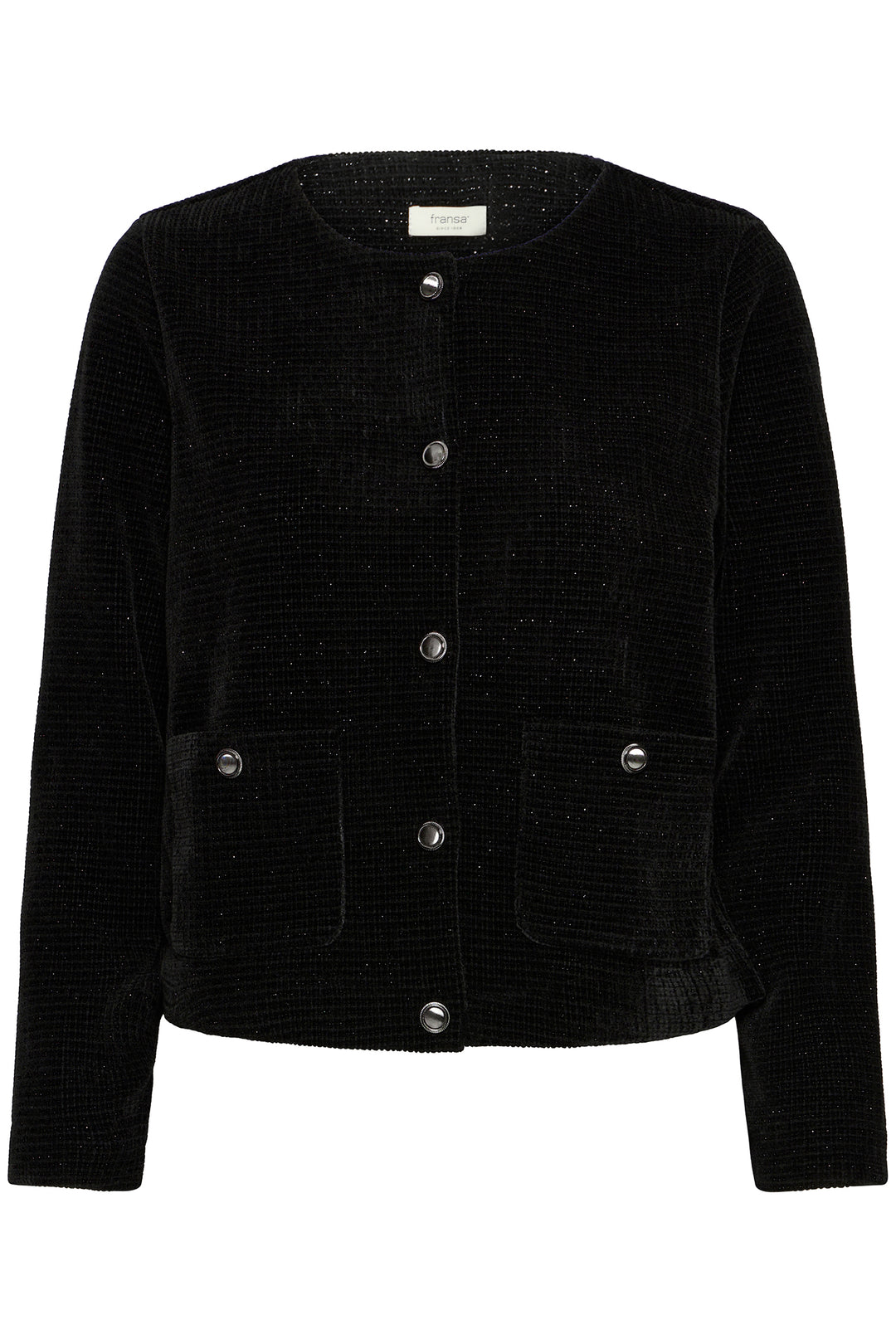 Fransa FRMalaya Meteorite Black Glitter Jacket 20617366 194008