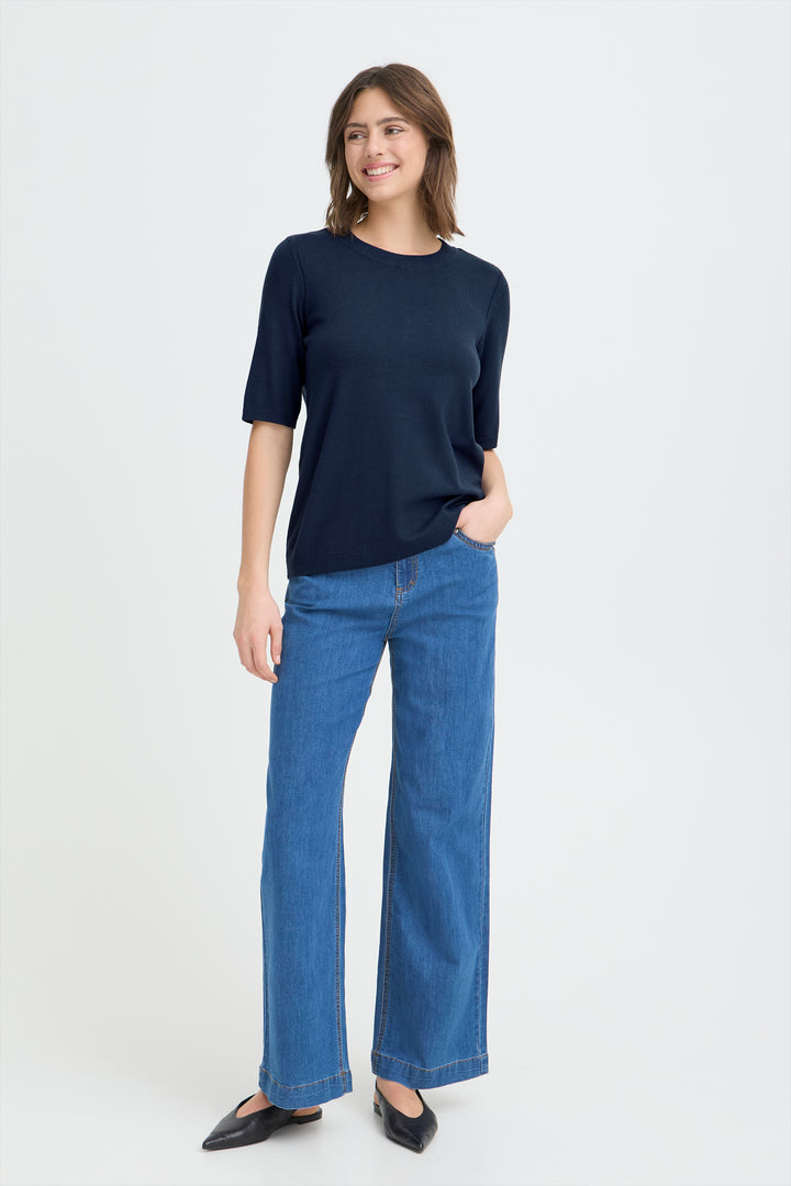 Fransa FRMARY 20617452 193923 Navy Blazer Jumper