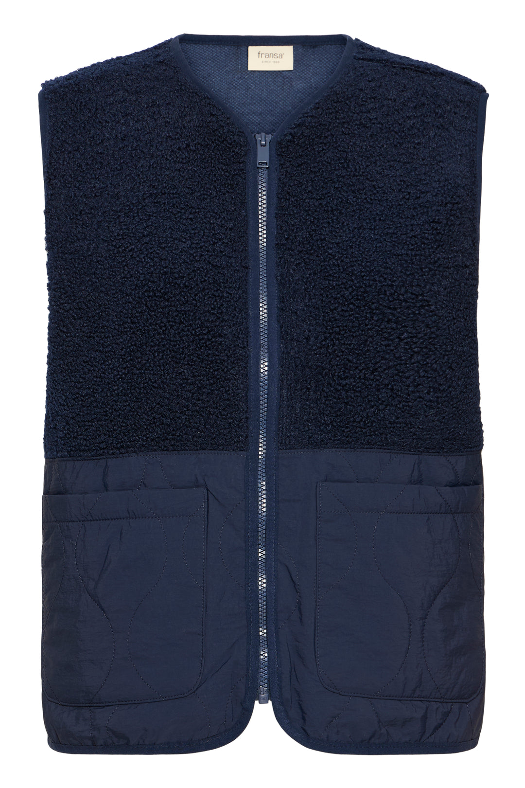 Fransa FRMIKALA 20617373 193923 Navy Blazer Gilet