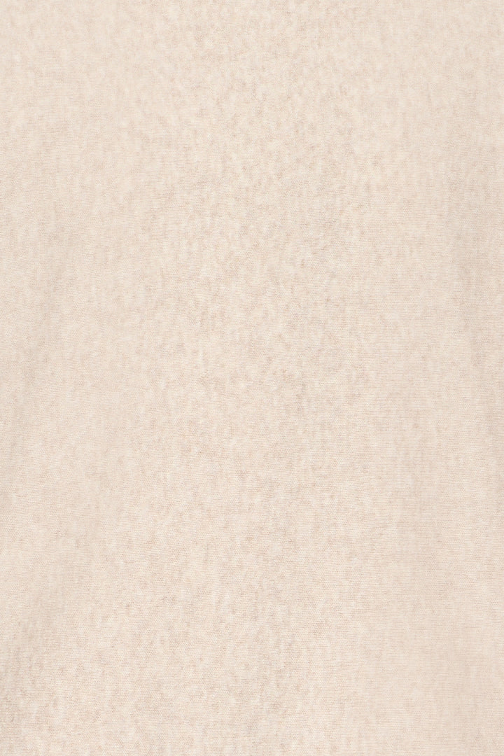 Fransa FRRomina 20617295 1304011 Oatmeal Beige Melange Boat Neck Jumper