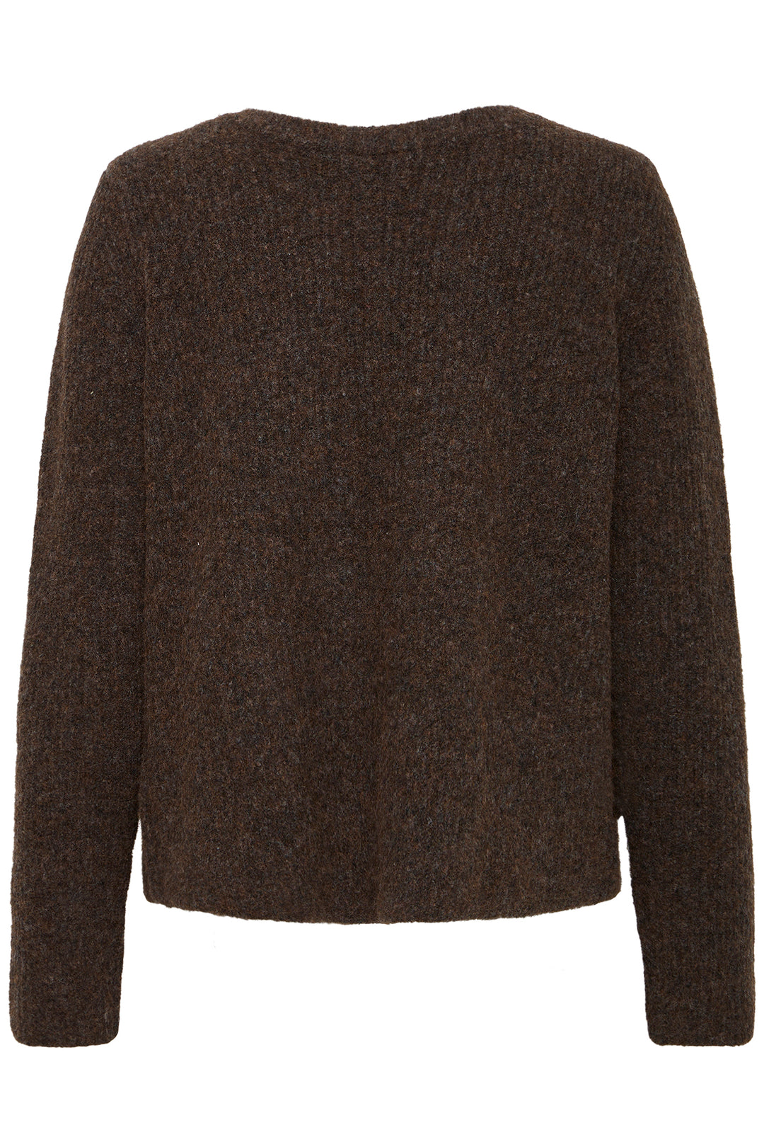 Fransa FRRosanna 20617298 191109 Chocolate Torte Bow Front Cardigan
