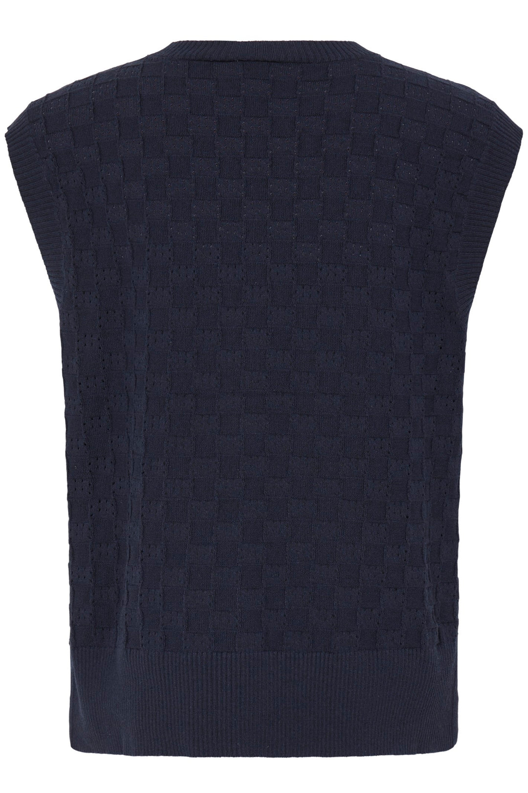 Fransa FRSAMMY Navy Blazer Sleeveless Jumper Vest 20617626 193923