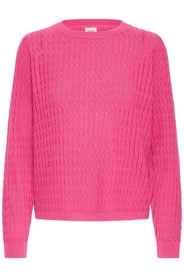 Fransa FRSAMMY Very Berry Pink Jumper 20617510 182336