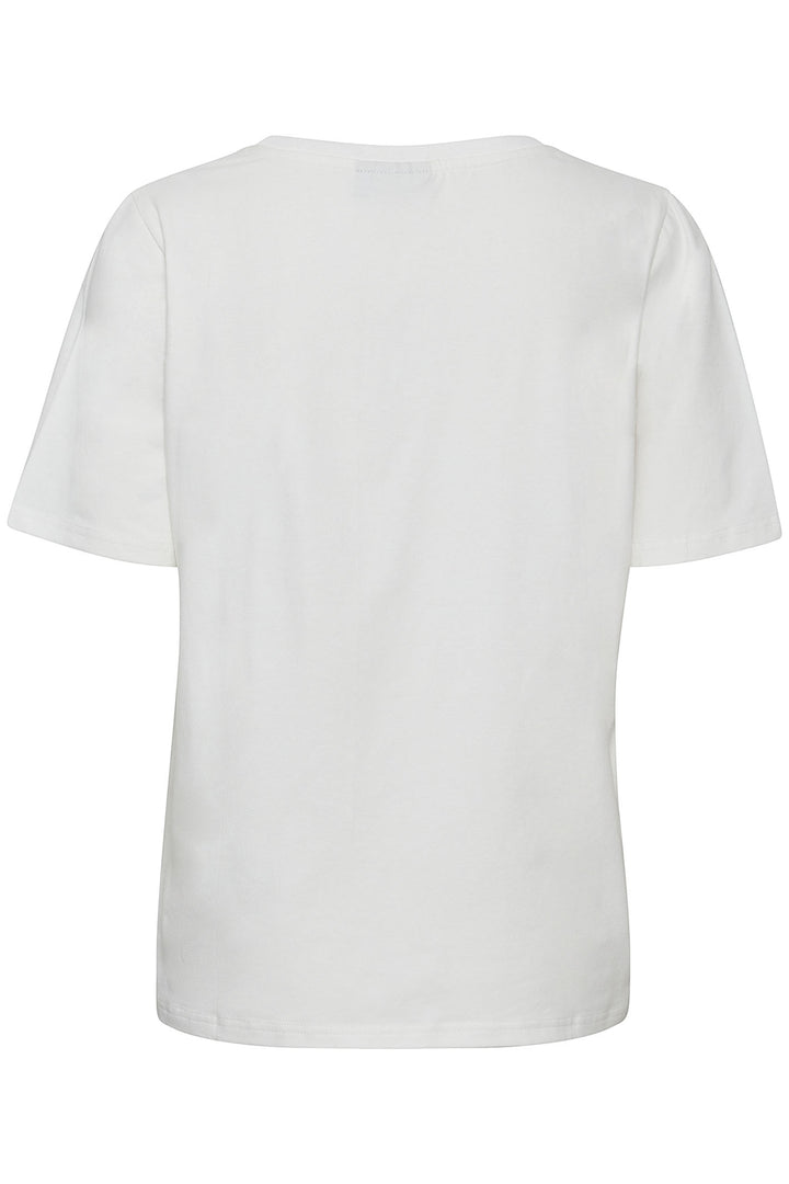 Fransa Frzashoulder T-Shirt Blanc De Blanc 20611861 114800- Shirley Allum Boutique