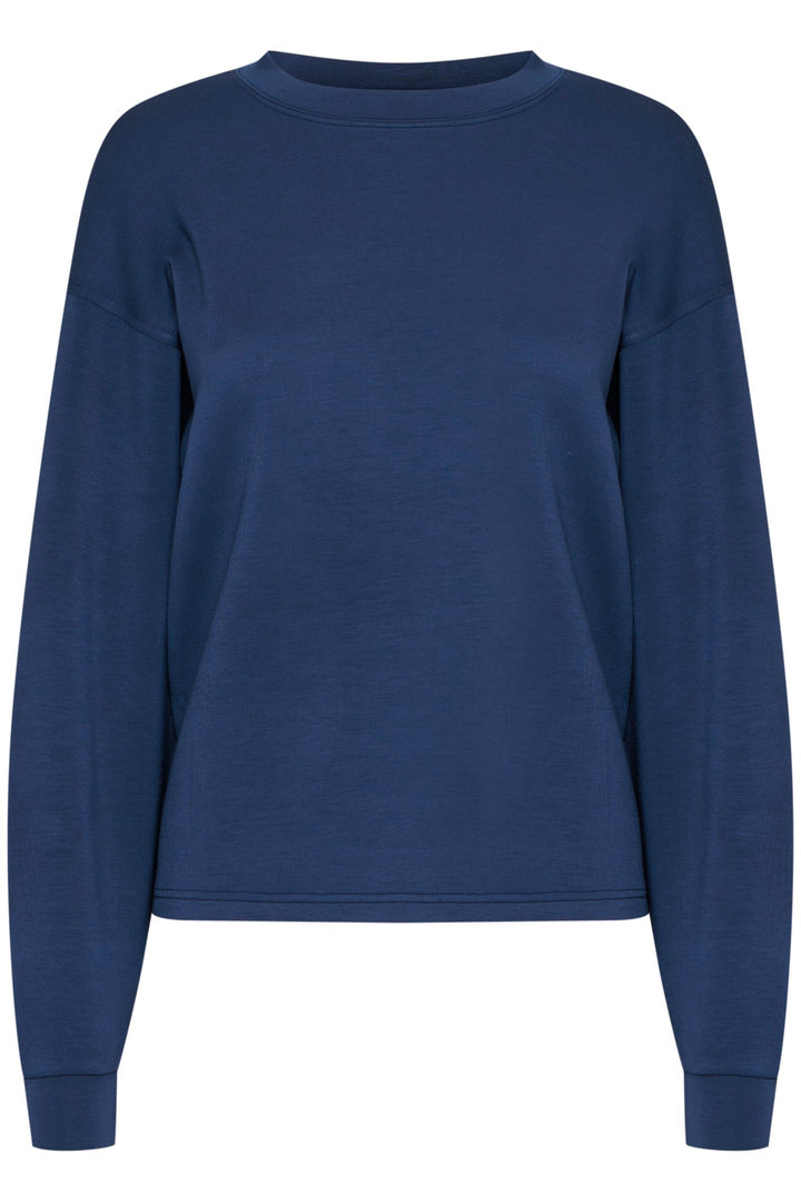 Fransa Jumper FRaurora 2 Navy Blazer 20615558 193923 - Shirley Allum Boutique