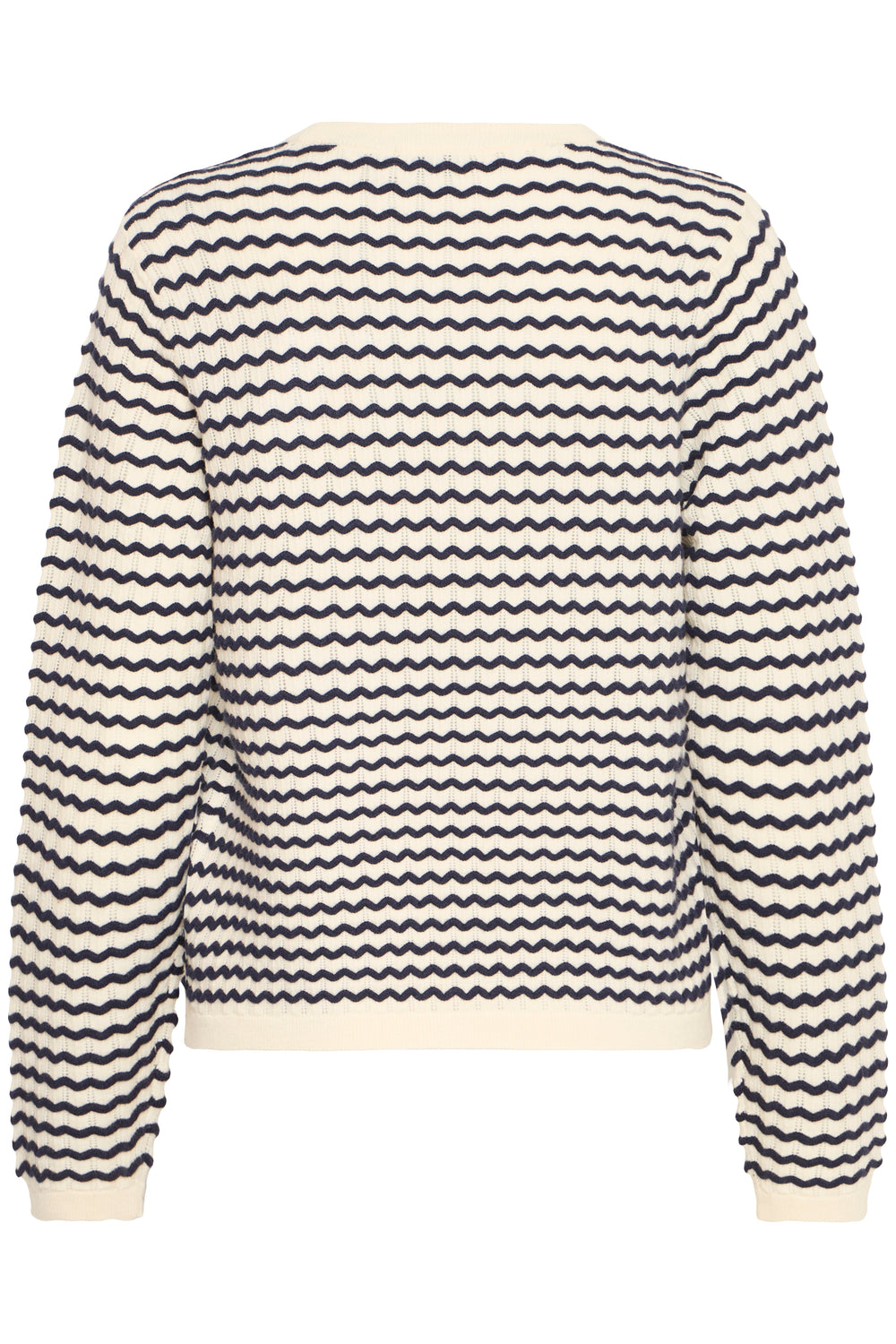 Fransa Jumper FRluma 2 Navy Blazer Mix 20615582 200119 - Shirley Allum Boutique
