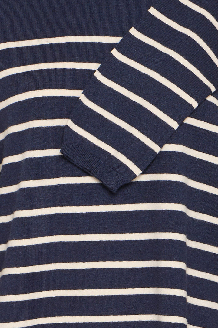 Fransa Jumper FRmelani 13 Navy Blazer Mix 20615295 200119 - Shirley Allum Boutique