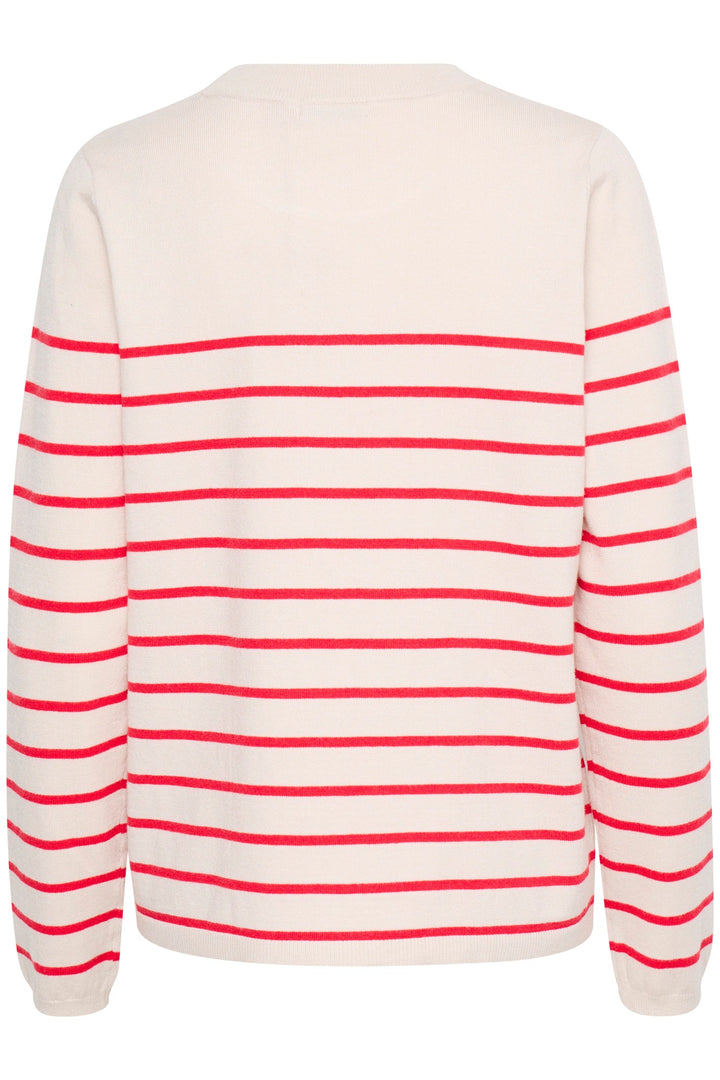 Fransa Jumper FRmelani 13 Poinsettia Mix 20615295 201203 - Shirley Allum Boutique