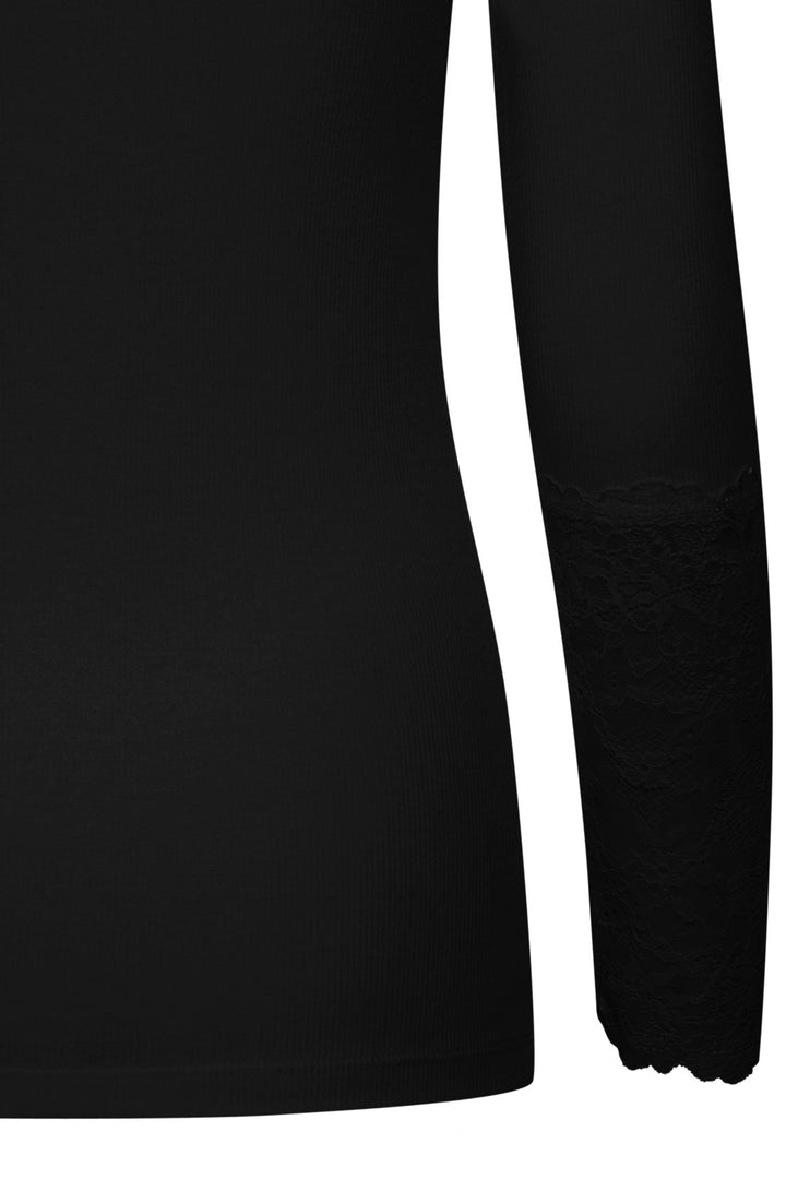 Fransa T-Shirt FRhizamond 19 Black 20613313 200113 - Shirley Allum Boutique