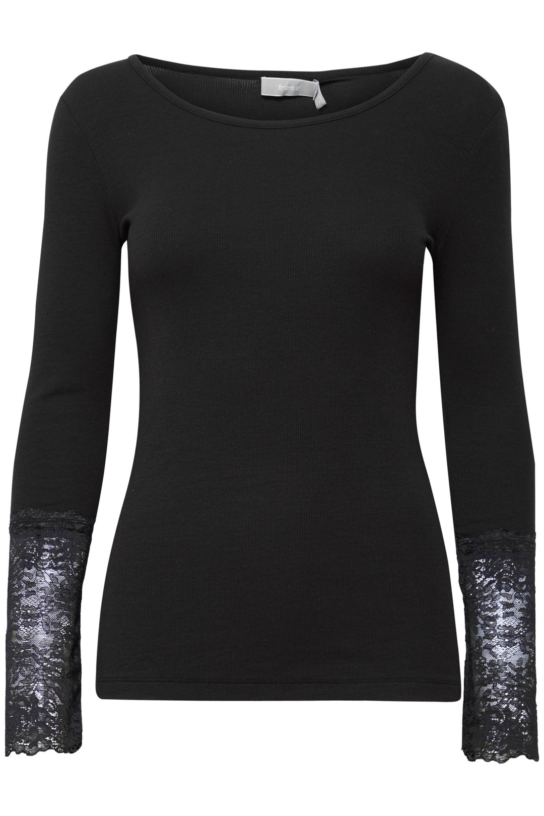 Fransa T-Shirt FRhizamond 19 Black 20613313 200113 - Shirley Allum Boutique