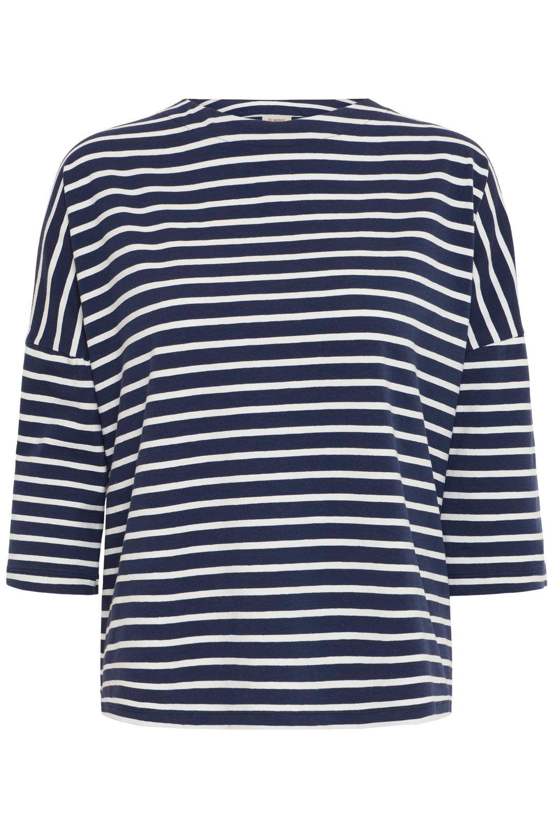 Fransa T-Shirt FRSiva 6 Navy Blazer Mix 20615193 200119 - Shirley Allum Boutique