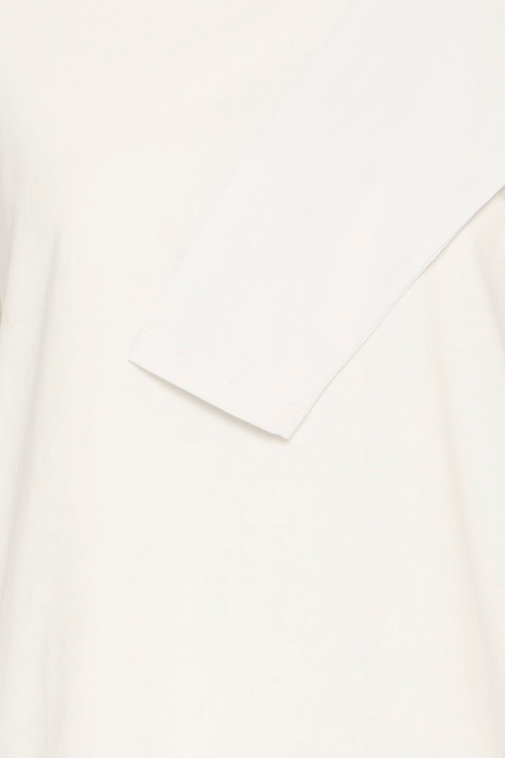 Fransa T-Shirt FRZashoulder 5 Blanc de Blanc 20615141 11480 - Shirley Allum Boutique