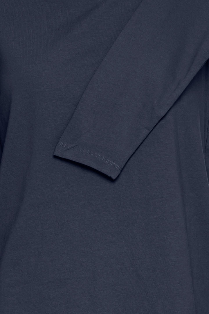 Fransa T-Shirt FRZashoulder 5 Dark Peacoat 20615141 194010 - Shirley Allum Boutique