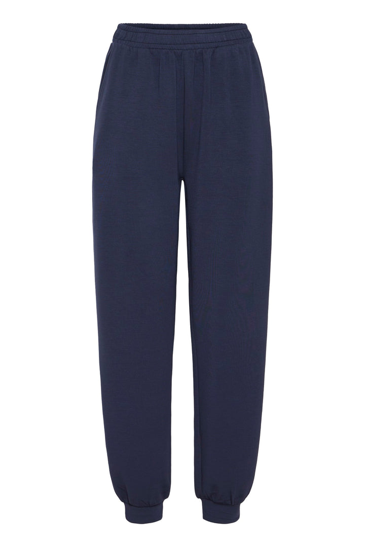 Fransa Trousers FRaurora PA3 Navy Blazer 20615555 193923 - Shirley Allum Boutique