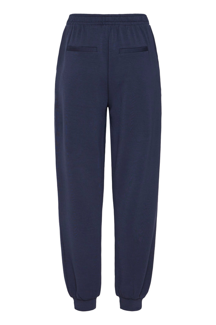 Fransa Trousers FRaurora PA3 Navy Blazer 20615555 193923 - Shirley Allum Boutique