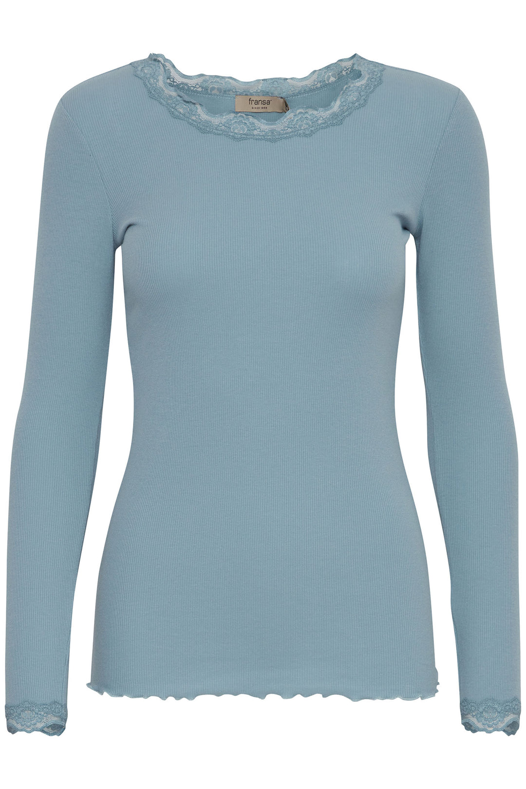 Franza Frhizamond T-Shirt Long Sleeve Citadel Blue 20607461 174111 - Shirley Allum Boutique