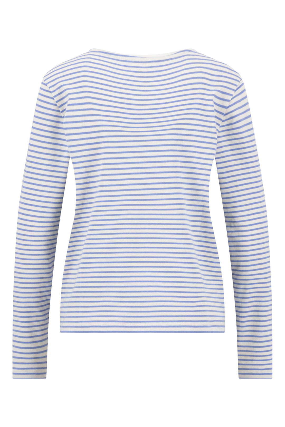 Fynch Hatton fine-stripe top in cornflower blue at Shirley Allum