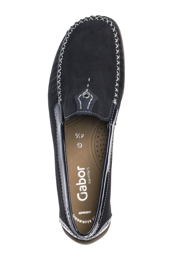 Gabor California Moccasin Navy 66.090.26 - Shirley Allum Boutique