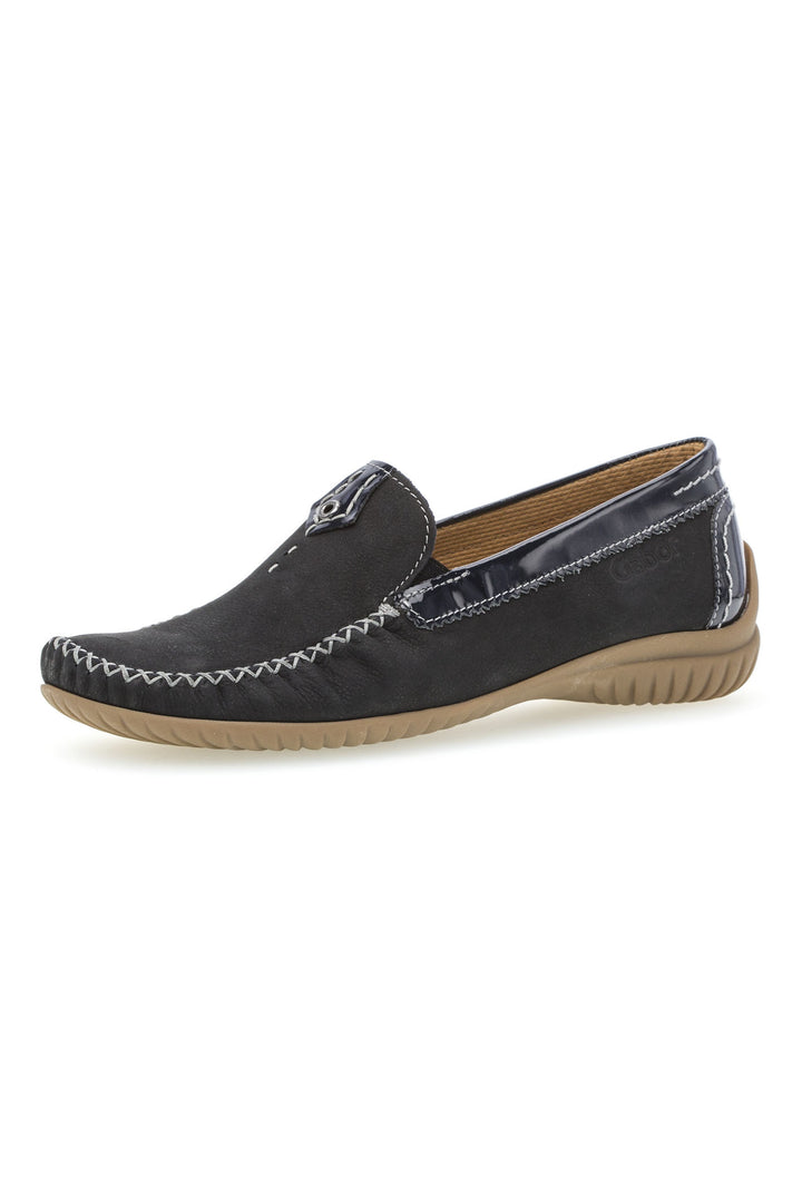 Gabor California Moccasin Navy 66.090.26 - Shirley Allum Boutique