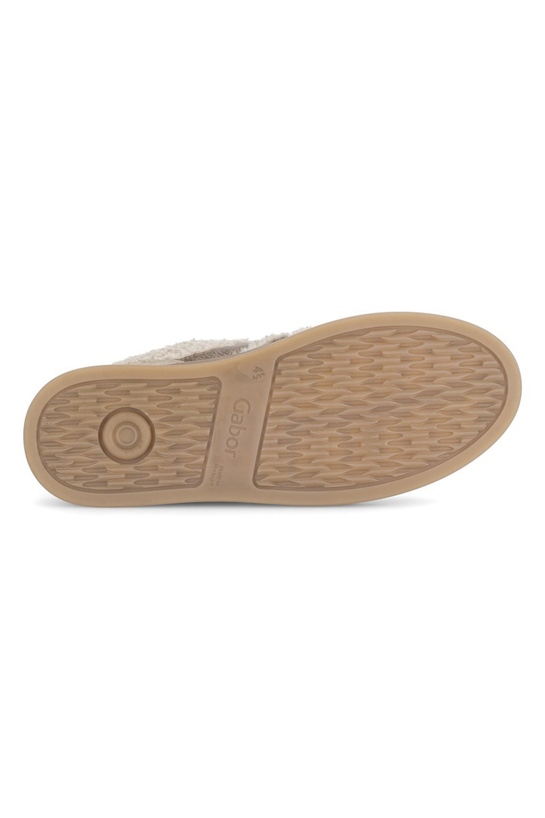 Gabor Dahma 76.475.61 Taupe Panna Fango Suede Trainer - Shirley Allum Boutique