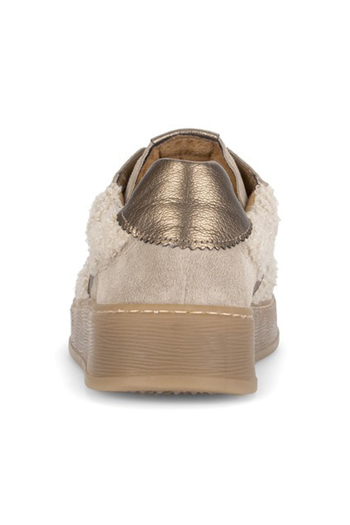 Gabor Dahma 76.475.61 Taupe Panna Fango Suede Trainer - Shirley Allum Boutique