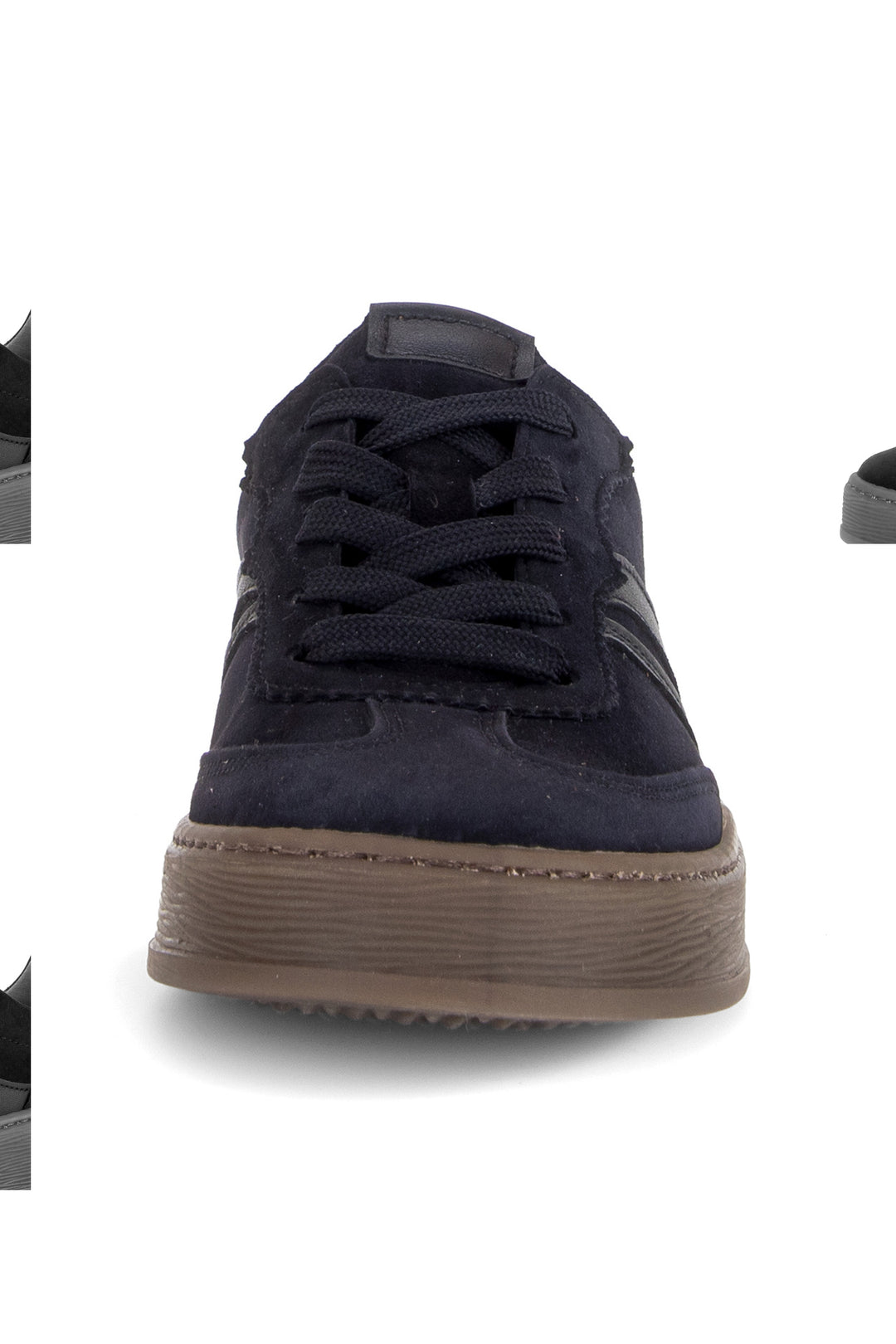 Gabor Dahma Navy Suede Trainer 6018.01.012, detail view