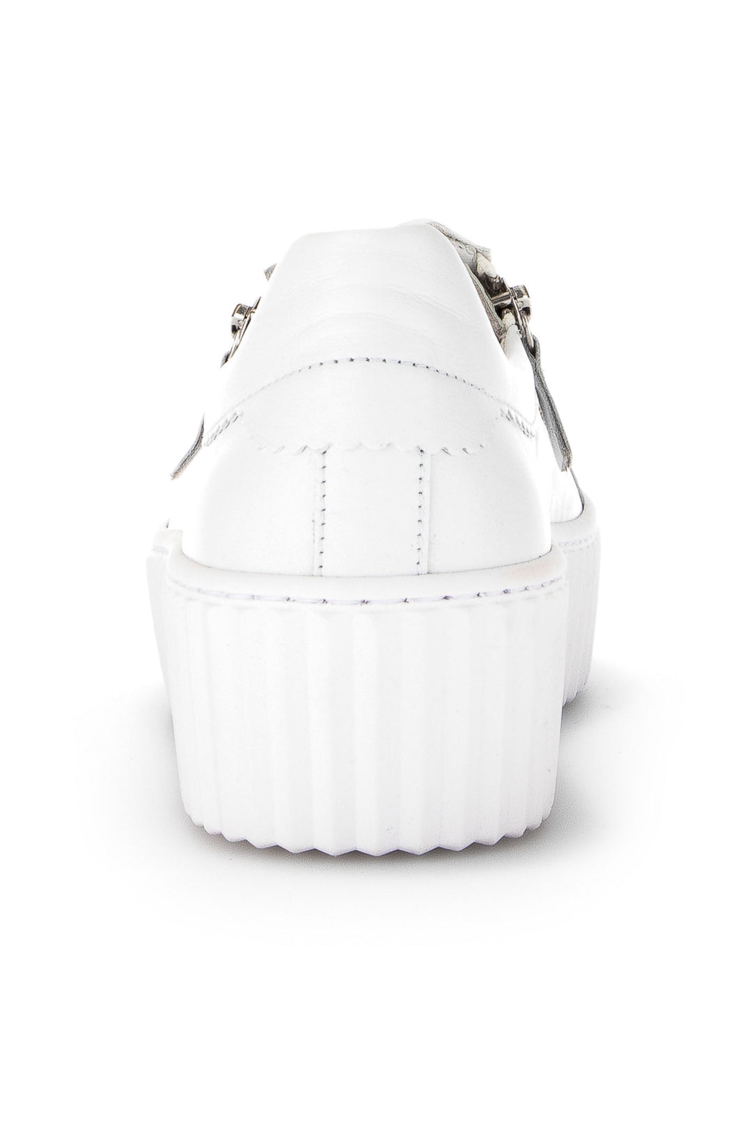 Gabor Dolly Trainer White Leather 63.200.21 - Shirley Allum Boutique