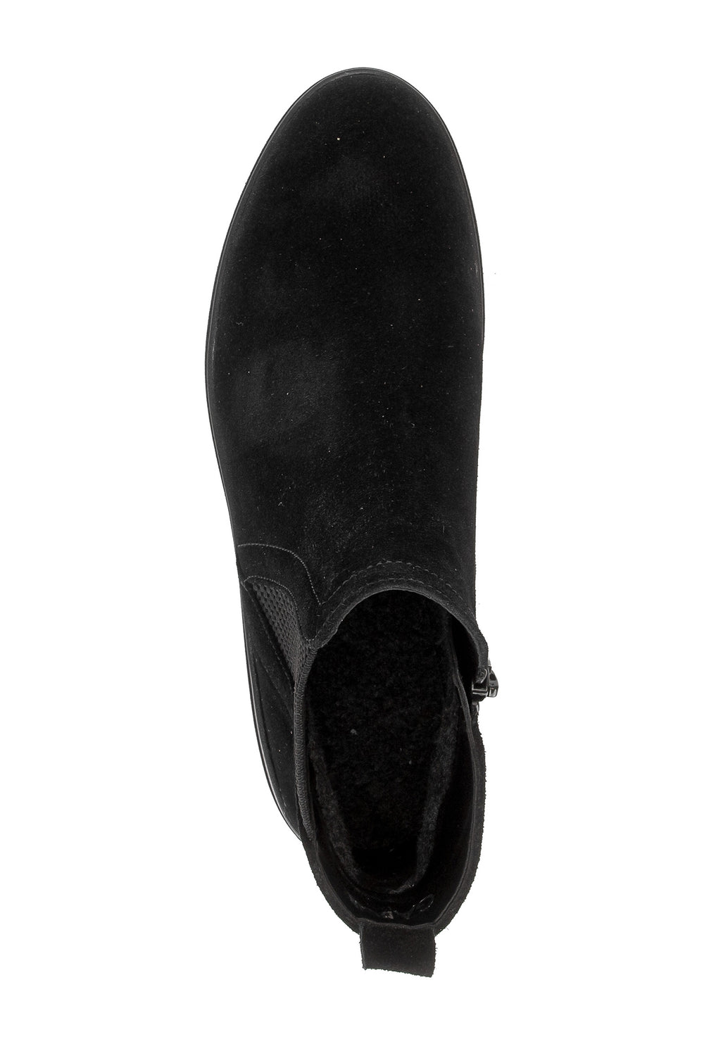Gabor Dublin Black Suede Boots 8015.01.002, side view