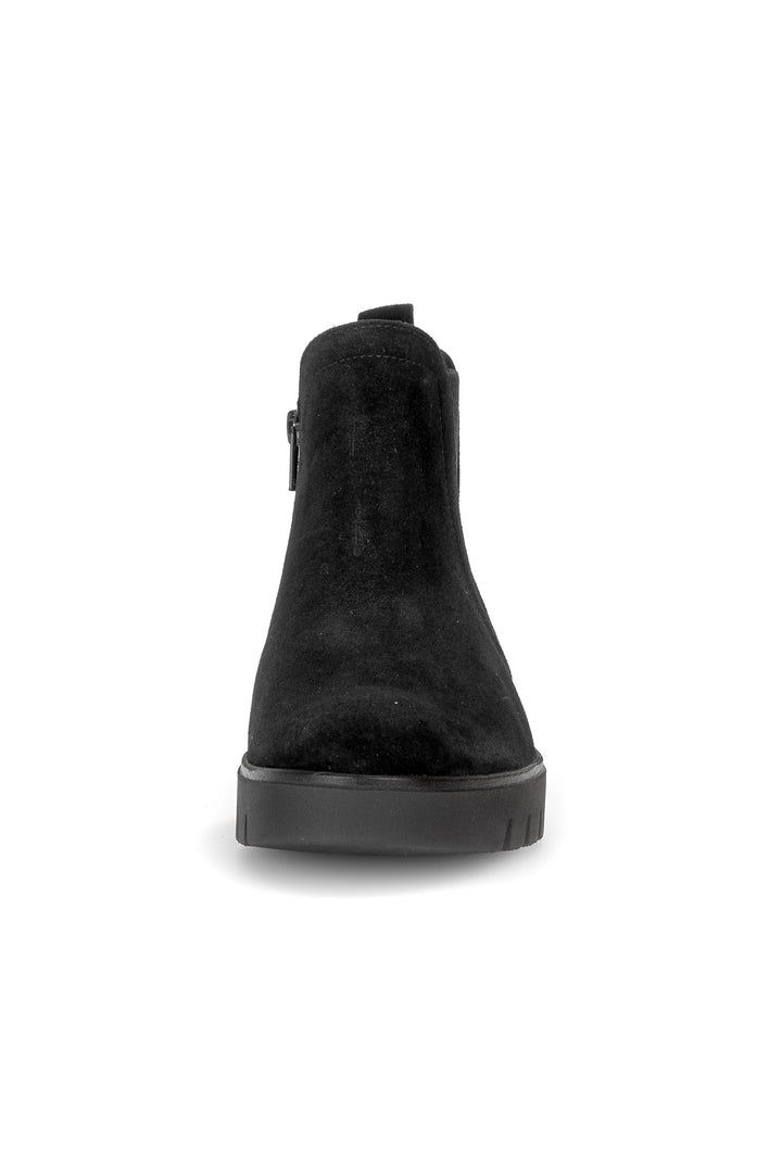 Gabor Dublin Black Suede Boots 8015.01.002, detail view