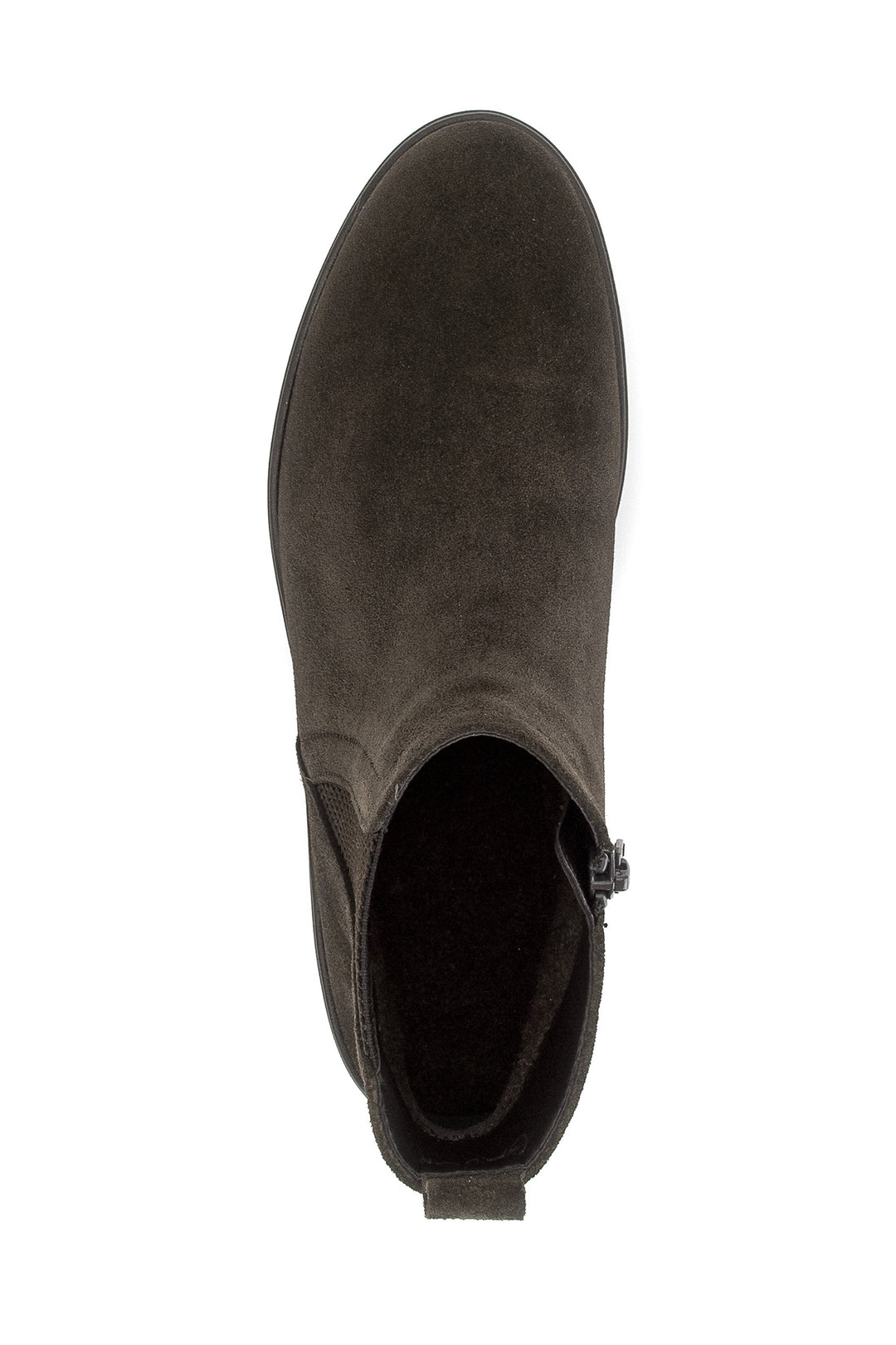 Gabor Dublin Mocha Brown Suede Boots 8015.01.005, side view