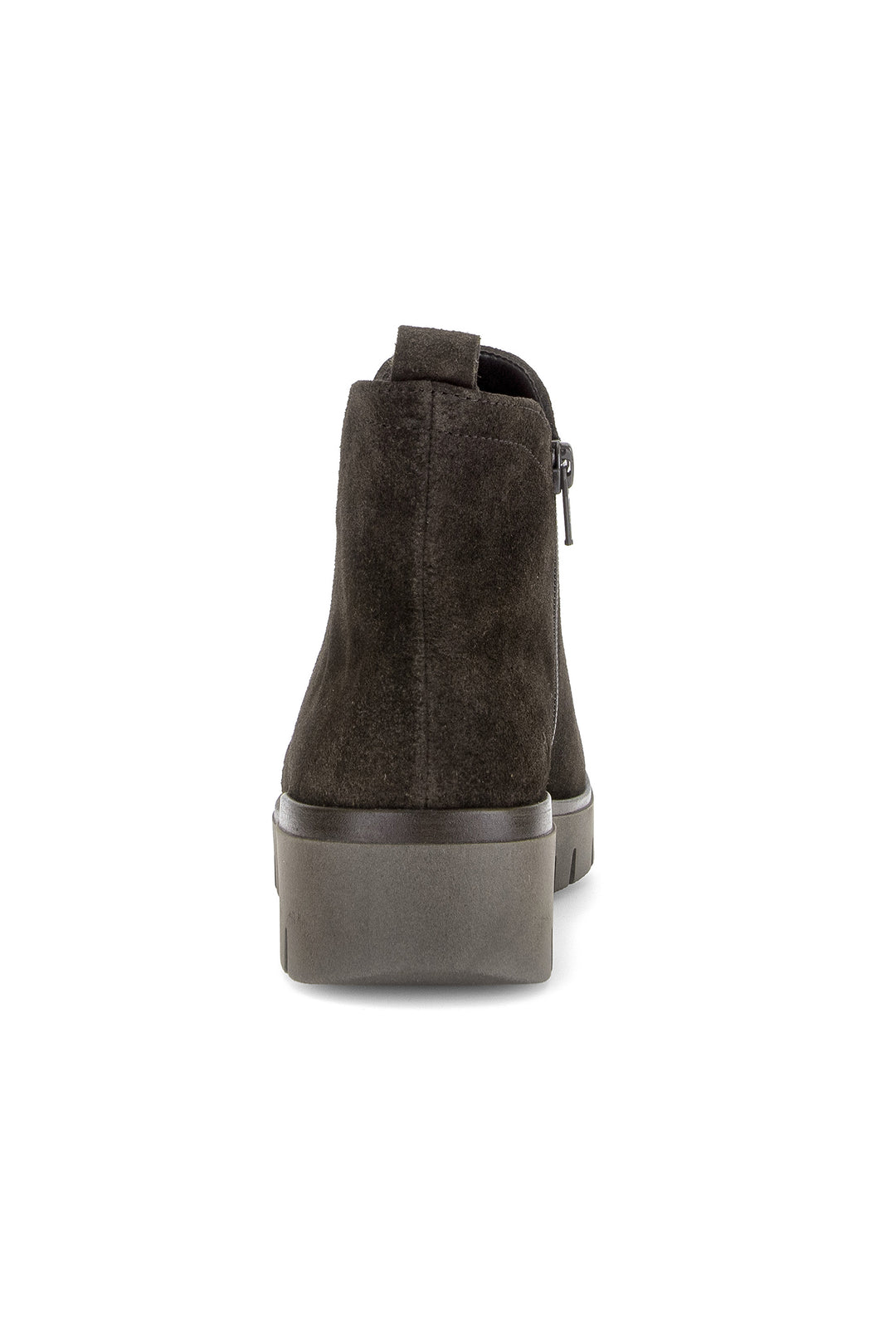 Gabor Dublin Mocha Brown Suede Boots 8015.01.005, back view