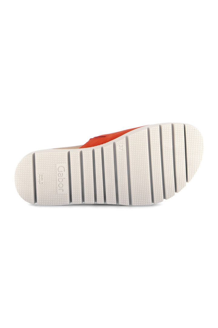 Gabor Everly Sandal Pumpkin Orange 63.745.15 - Shirley Allum Boutique