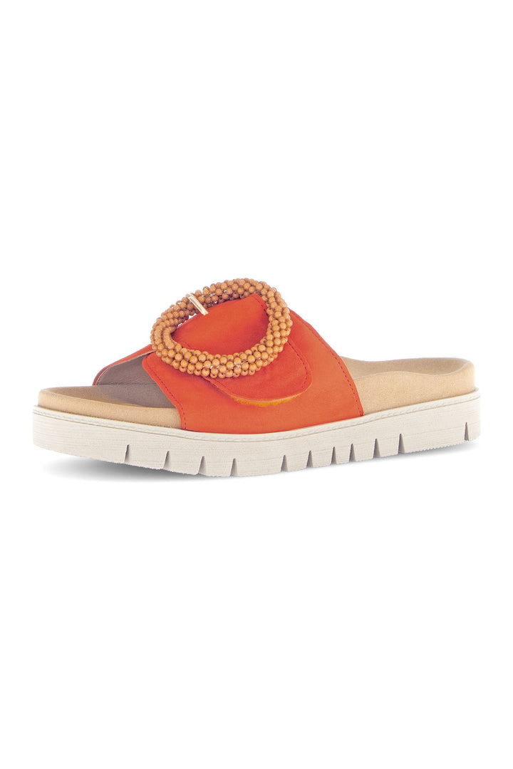 Gabor Everly Sandal Pumpkin Orange 63.745.15 - Shirley Allum Boutique