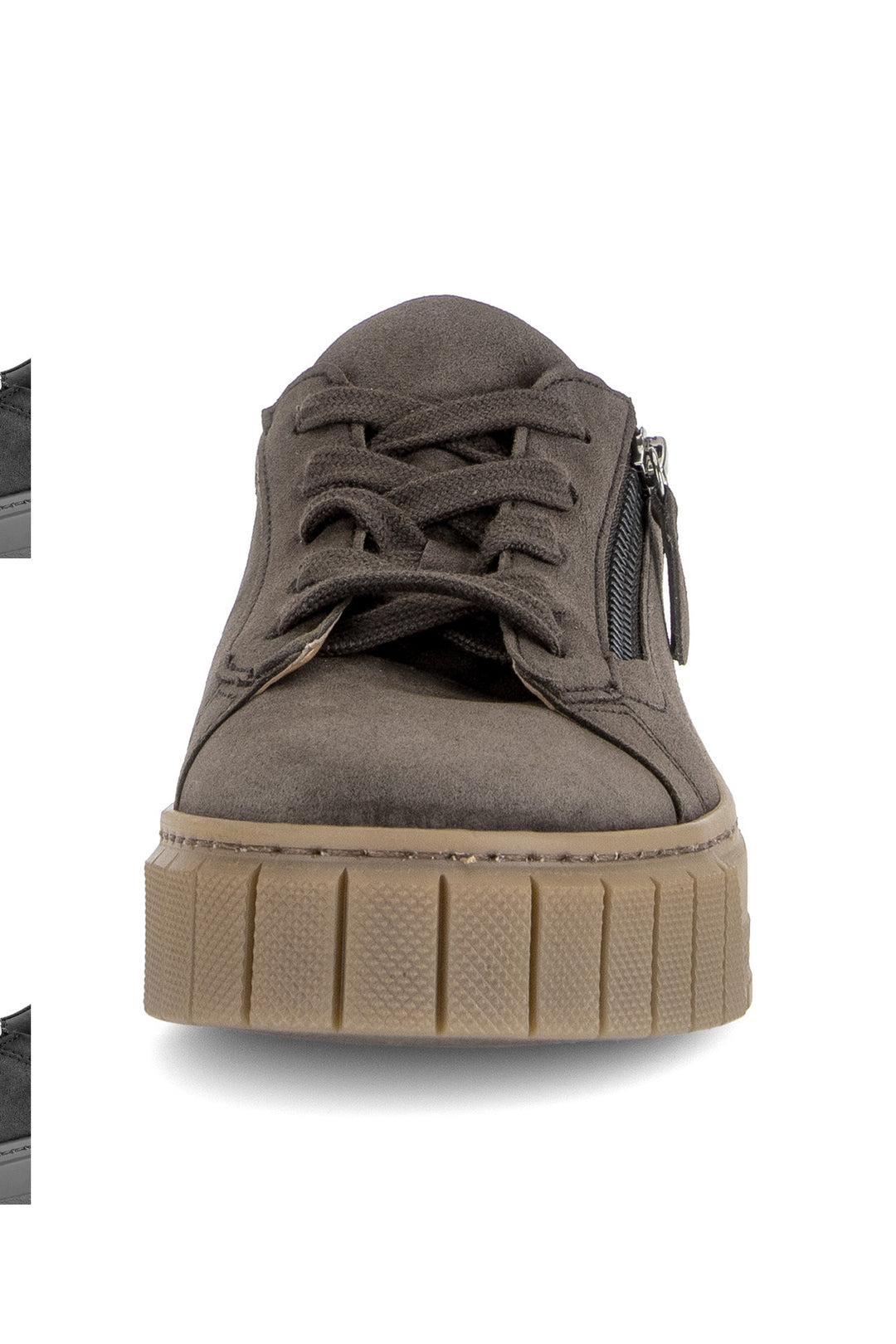Gabor Ferry Mocha Brown Suede Trainer 6017.03.005, detail view