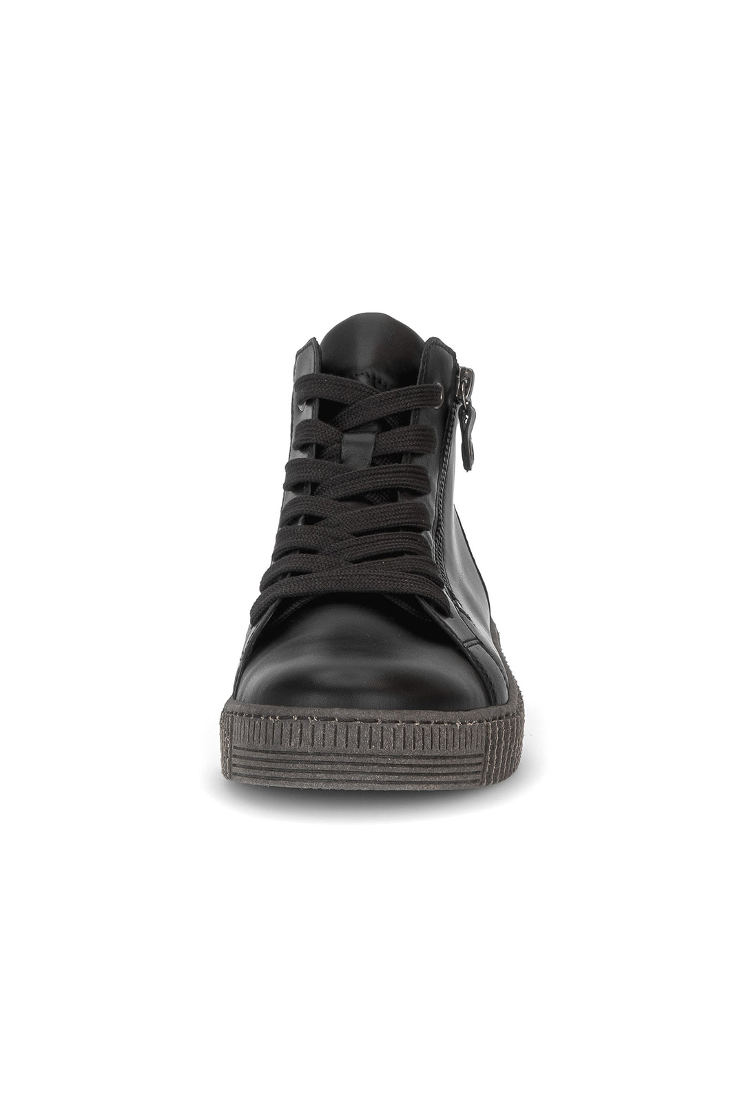 Gabor Lake Black Leather Boots 8013.01.003, detail view